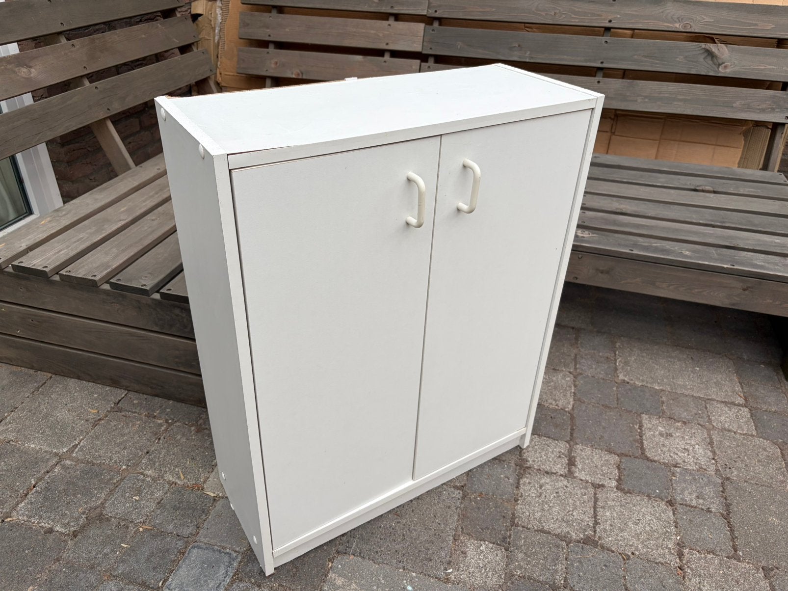 Houten kastje, 75x60x25 cm, Huis en Inrichting, Kasten | Boekenkasten, Ophalen, 50 tot 100 cm, Zo goed als nieuw, Minder dan 100 cm