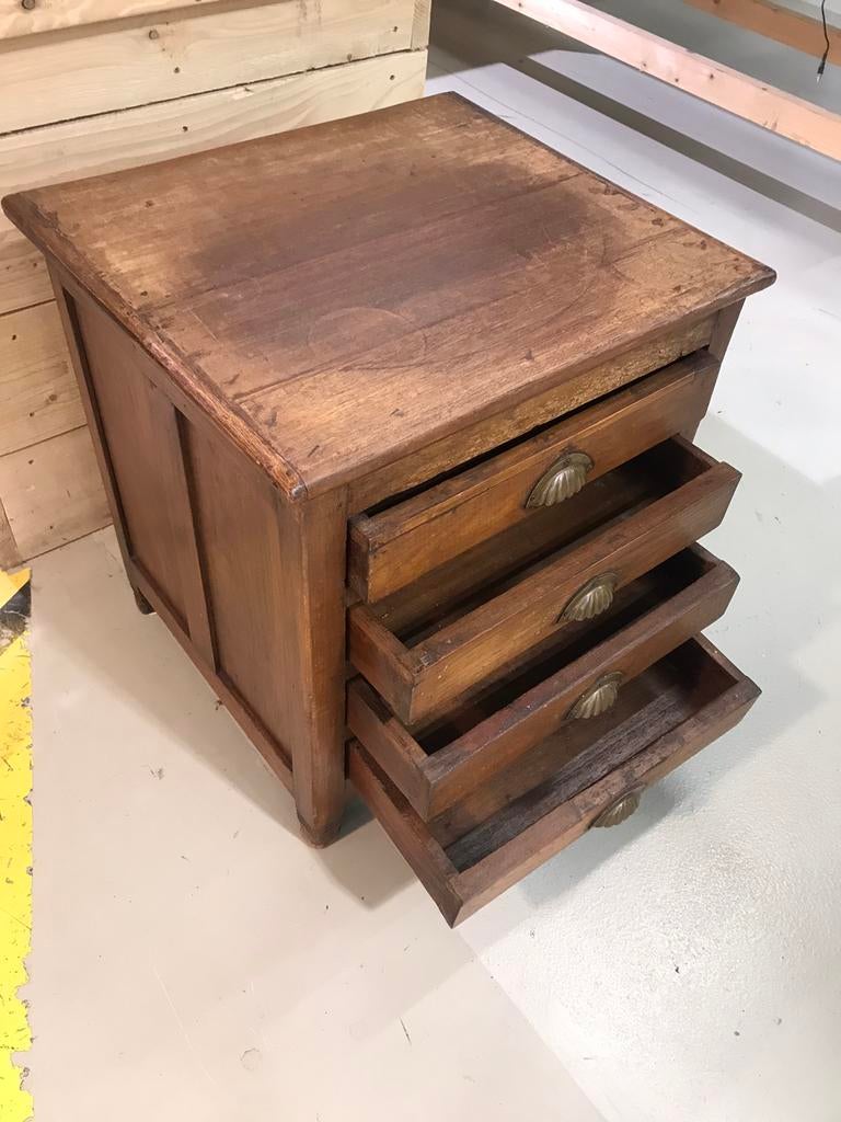 Duits apothekerskastje ladekast vintage 1920s, Huis en Inrichting, Kasten | Ladekasten, Ophalen, B, 50 tot 100 cm, 25 tot 50 cm