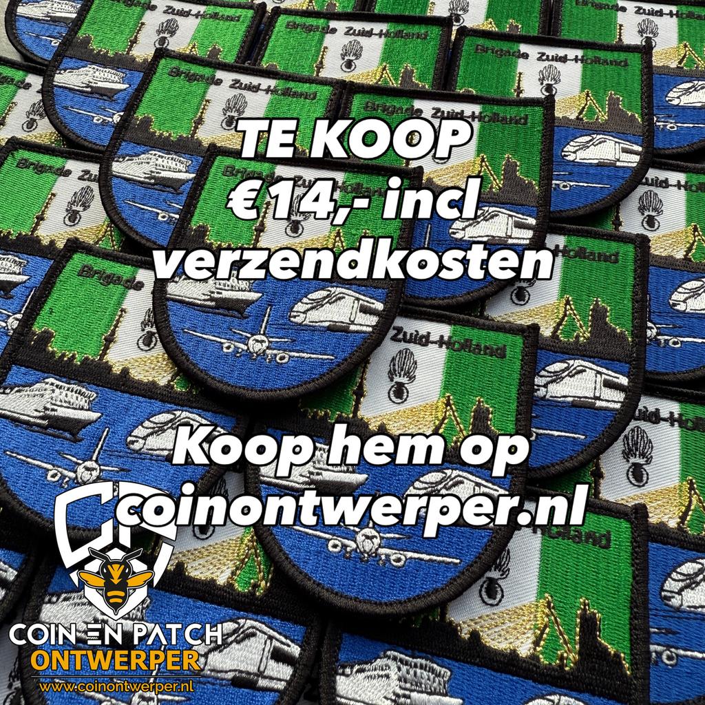 Marechaussee Zuid-Holland Embleem Speciale Editie, Verzenden, Marechaussee, Nederland, Overige typen