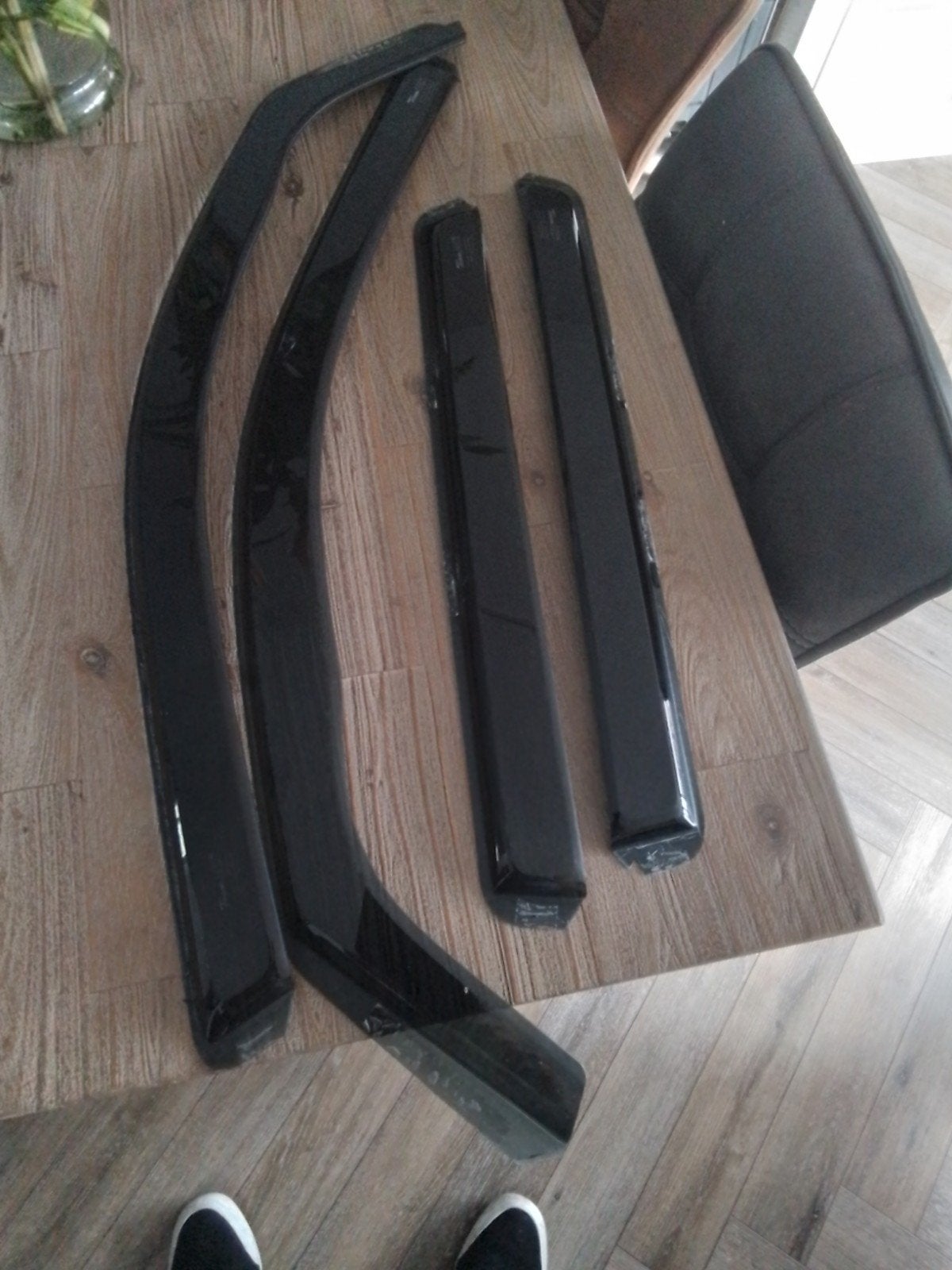 Raamwindgeleiders voor auto (set van 4) dacia duster uit 202, Auto diversen, Ophalen of Verzenden, Nieuw