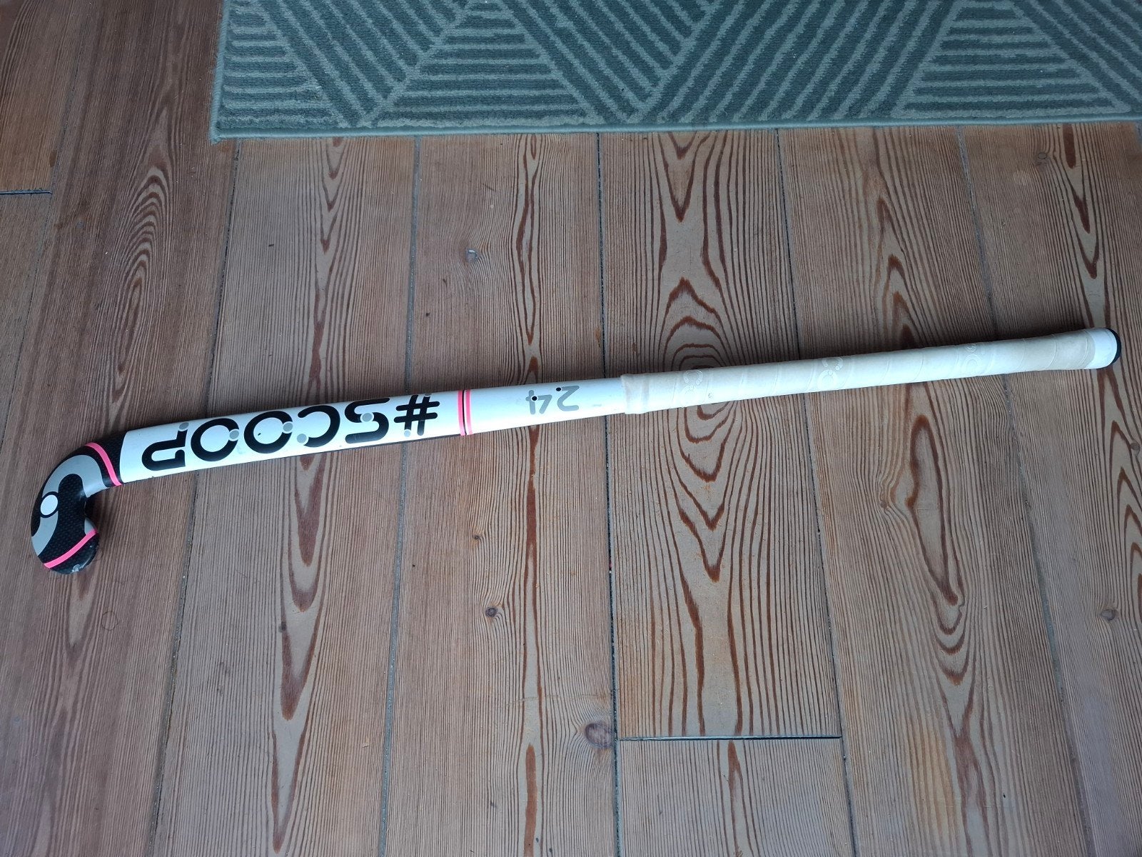 36,5 inch zaalhockey stick hockeystick indoor Scoop carbon, Ophalen of Verzenden, Zo goed als nieuw, Stick