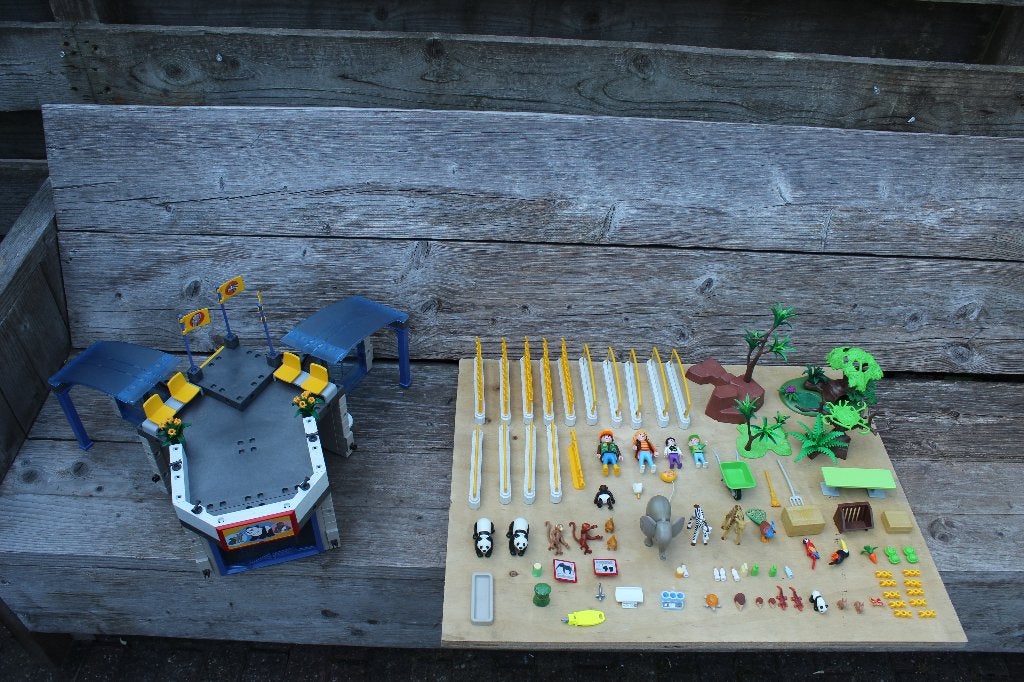 Playmobil 4093 Baby Dierentuin, Ophalen of Verzenden, Zo goed als nieuw, Complete set