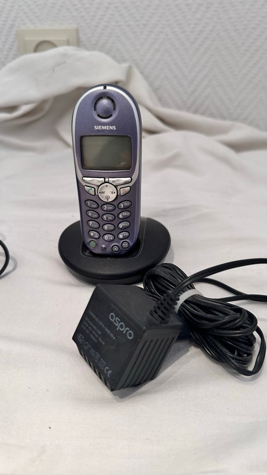 Siemens Gigaset 3035 ISDN met draadloze handset, Telecommunicatie, Ophalen of Verzenden, Gebruikt