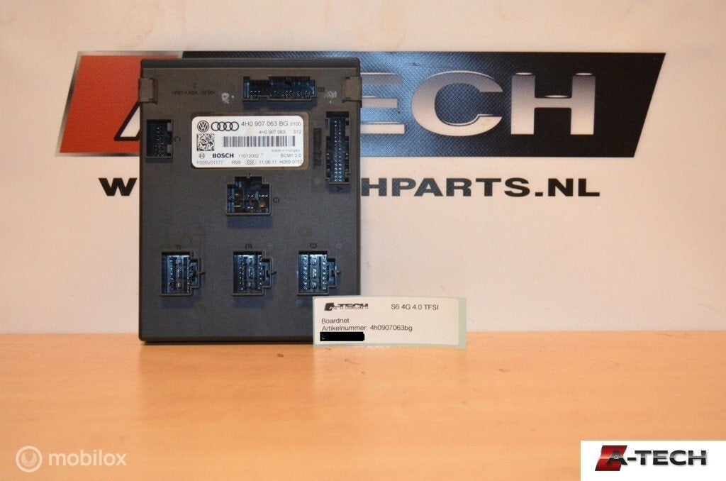 Boardnet BCM Audi A6 C7 3.0 BiT ('11-'18) 4h0907063bg m202, Audi, Gebruikt, Audi, Ophalen of Verzenden