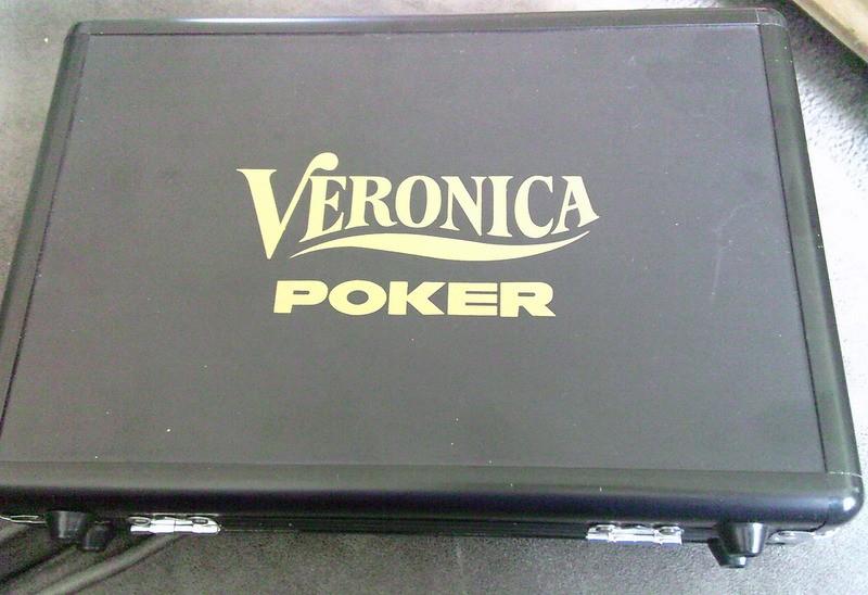 VERONICA NIEUWE pokerspel pokerset in koffer met slot, Ophalen of Verzenden, Nieuw