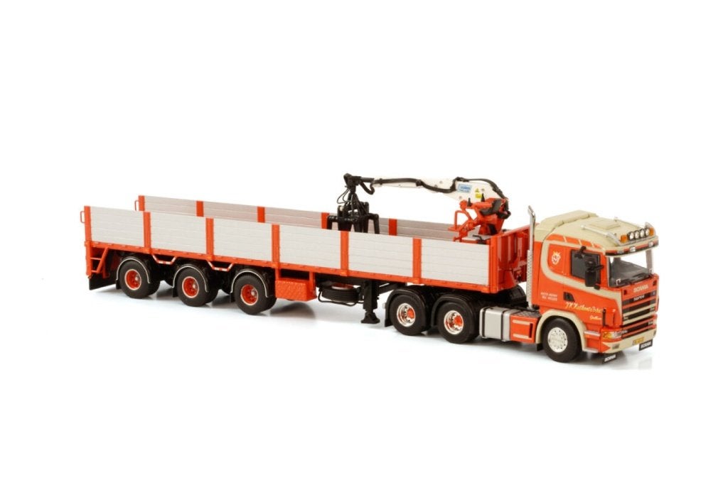 WSI Scania R4 flat roof van Huskens, ., Nieuw, Ophalen of Verzenden, .