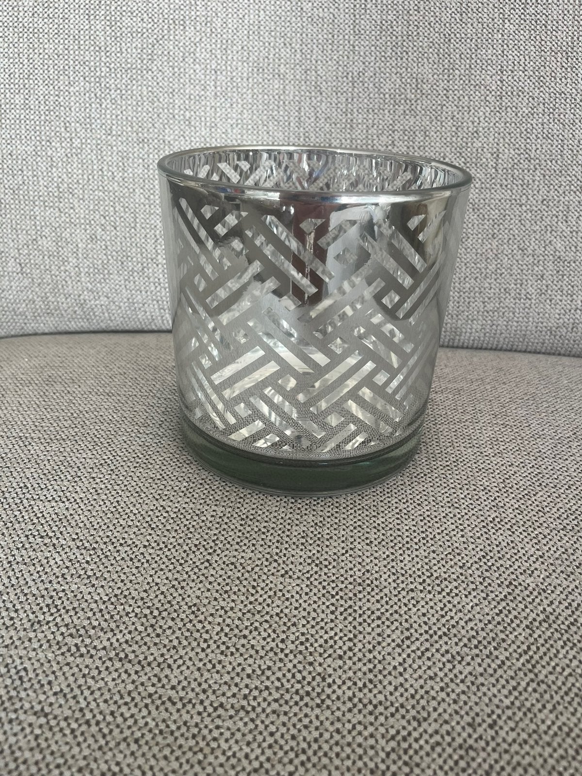 Te koop: Rivièra Maison Yacht Club Hurricane/windlicht, Windlicht, Ophalen of Verzenden, Glas, Zilver
