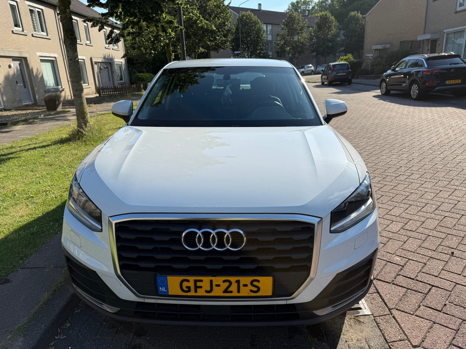 Audi Q2 1.4 Tfsi CoD 150pk S Tronic 2017 Wit, Auto's, Audi, Particulier, Q2, Benzine, SUV of Terreinwagen, Automaat, Geïmporteerd