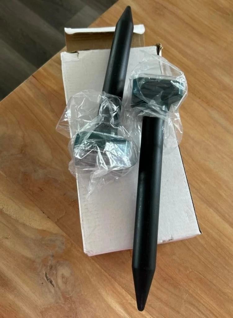 2 solar ongedierte verjagers nieuw, Zonne-energie, Kunststof, Minder dan 50 watt, Nieuw