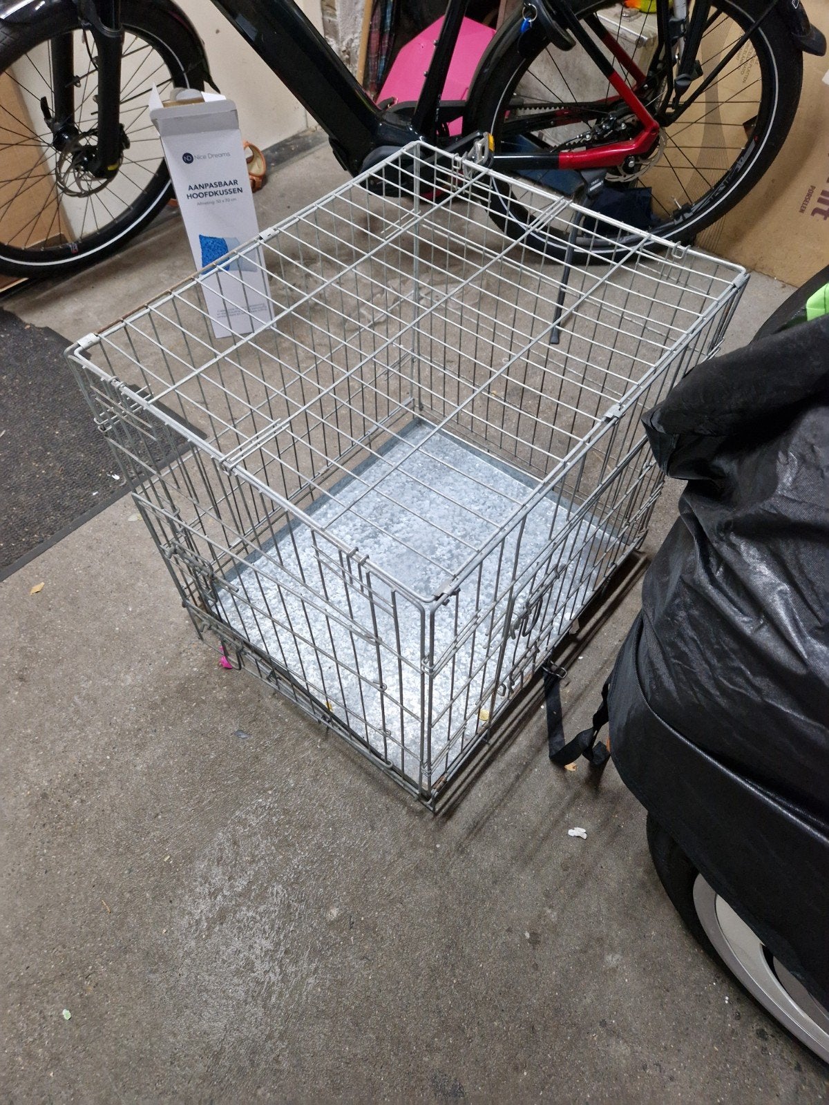 mooie honden bench  60x60x55, Ophalen, Zo goed als nieuw