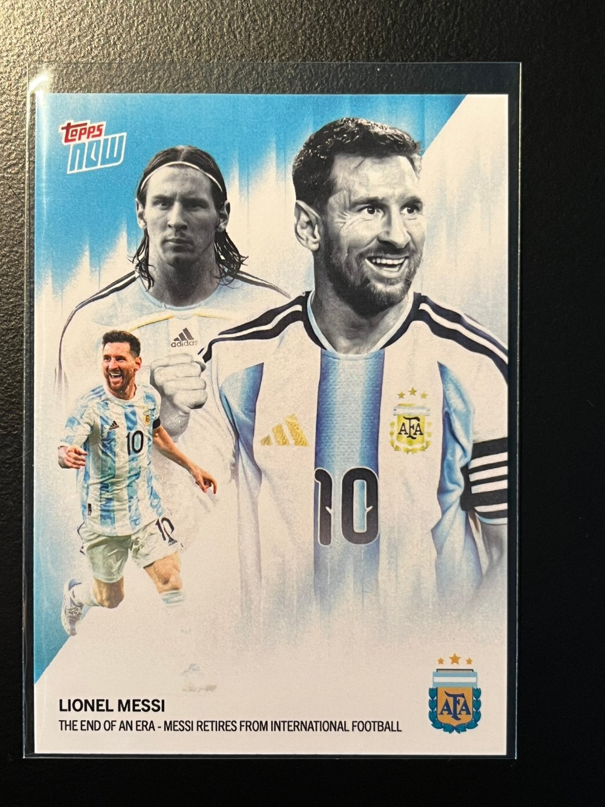 Lionel Messi - 2026 Argentina Topps NOW Card #1, Verzamelen, Verzenden, Zo goed als nieuw, Buitenlandse clubs, Spelerskaart