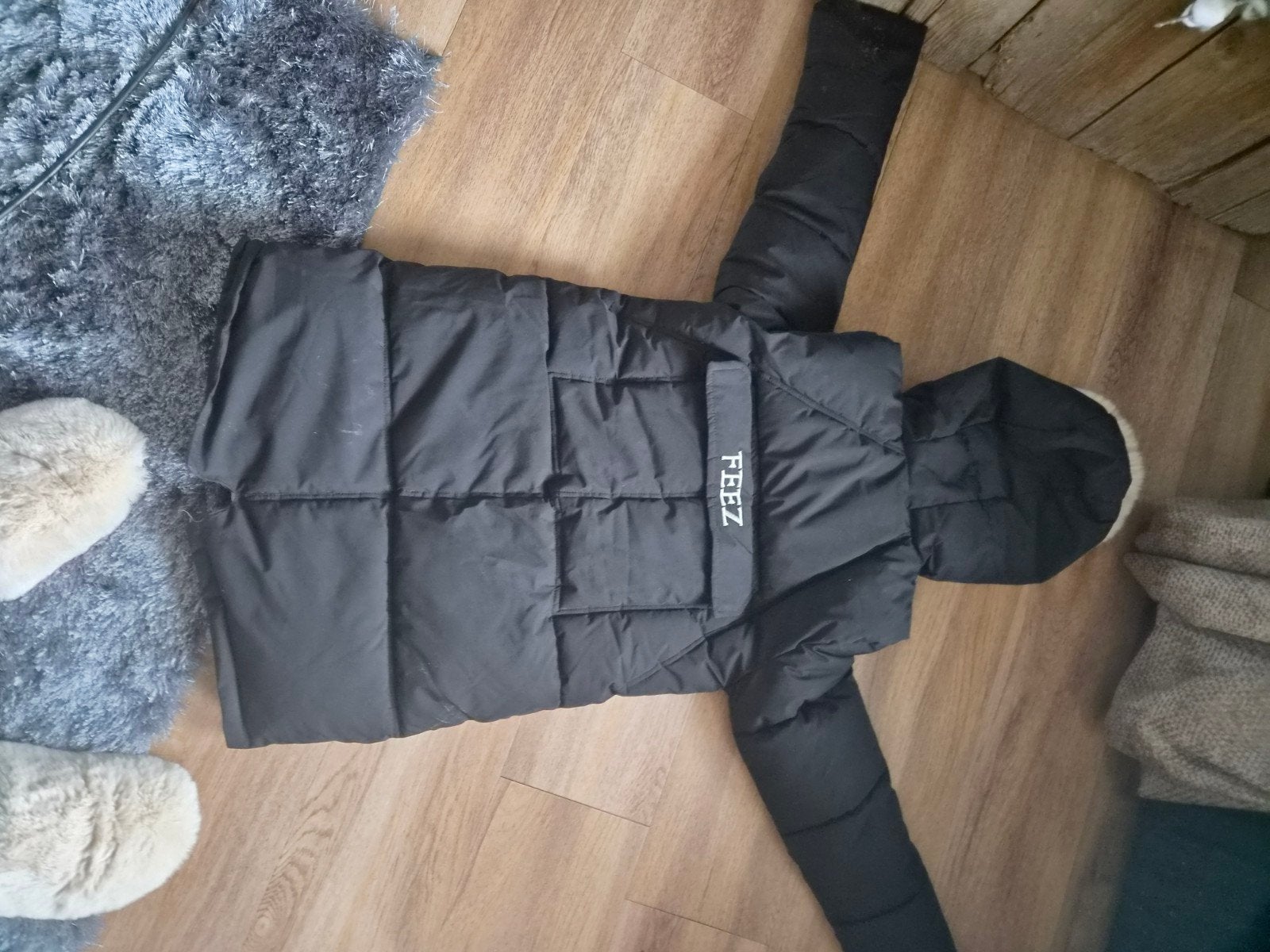 meisjes winterjas 140, Ophalen of Verzenden, Zo goed als nieuw, Meisje, Jas