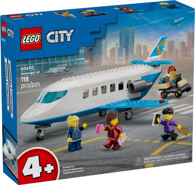 Lego City 60492 - Passagiersvliegtuig NIEUW IN DOOS, City, Lego, Nieuw, Ophalen of Verzenden