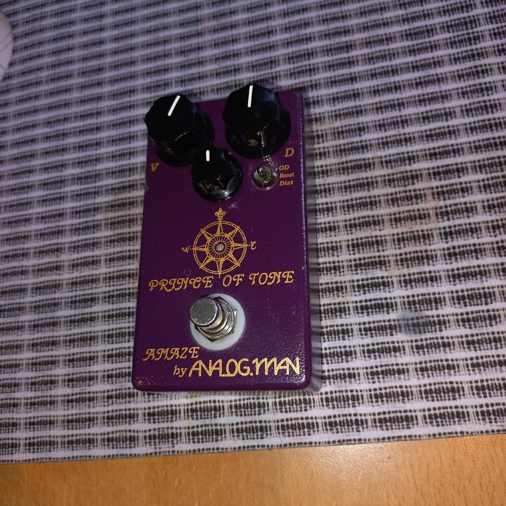 Analogman POT prince of tone overdrive, Ophalen of Verzenden, Gebruikt