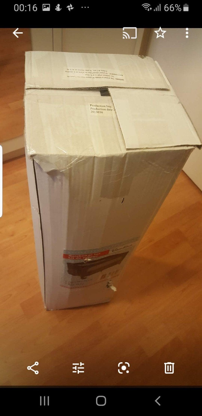 kinder bed...nieuw, Ophalen of Verzenden, Nieuw