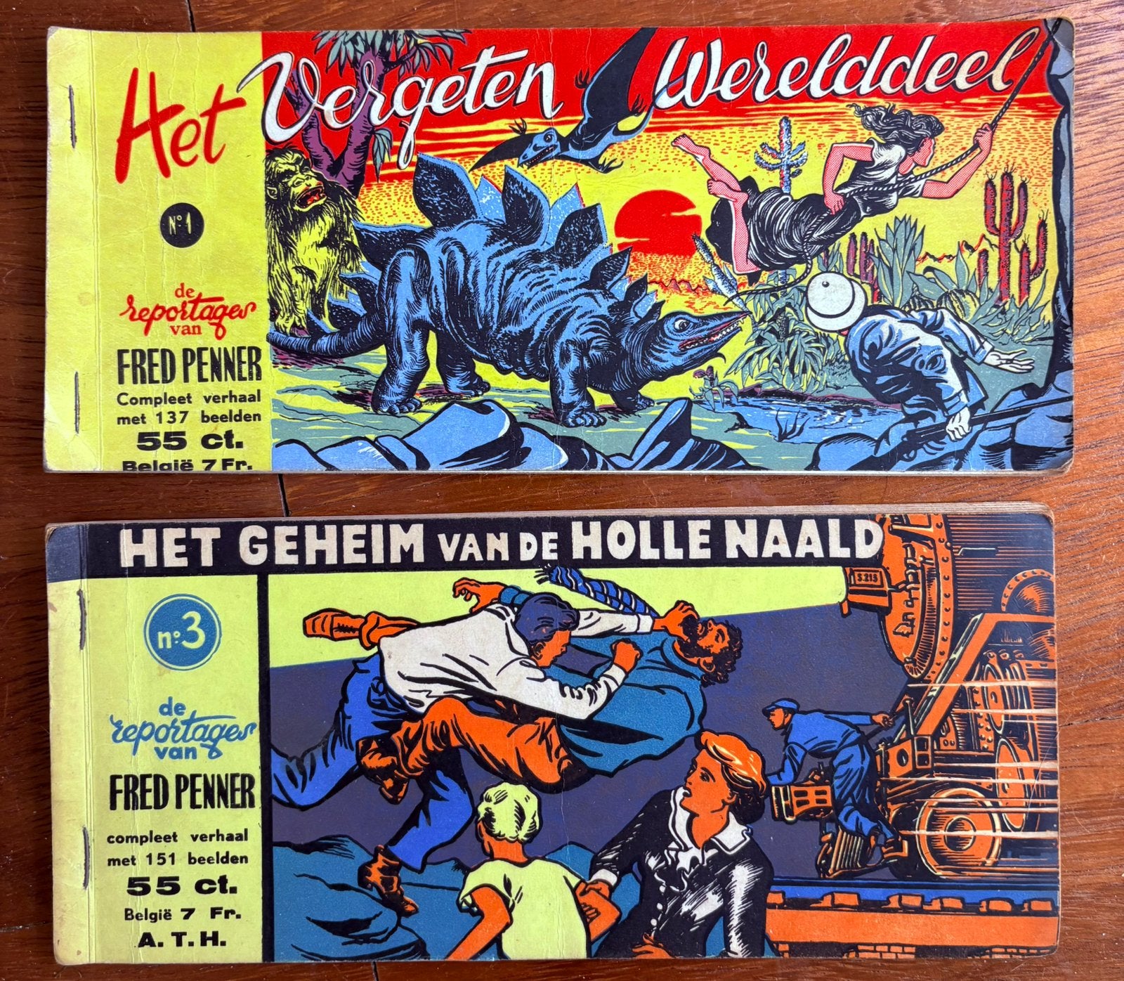 De reportages van Fred Penner deel 1 en deel 3, Boeken, Meerdere stripboeken, Ophalen of Verzenden, Zo goed als nieuw