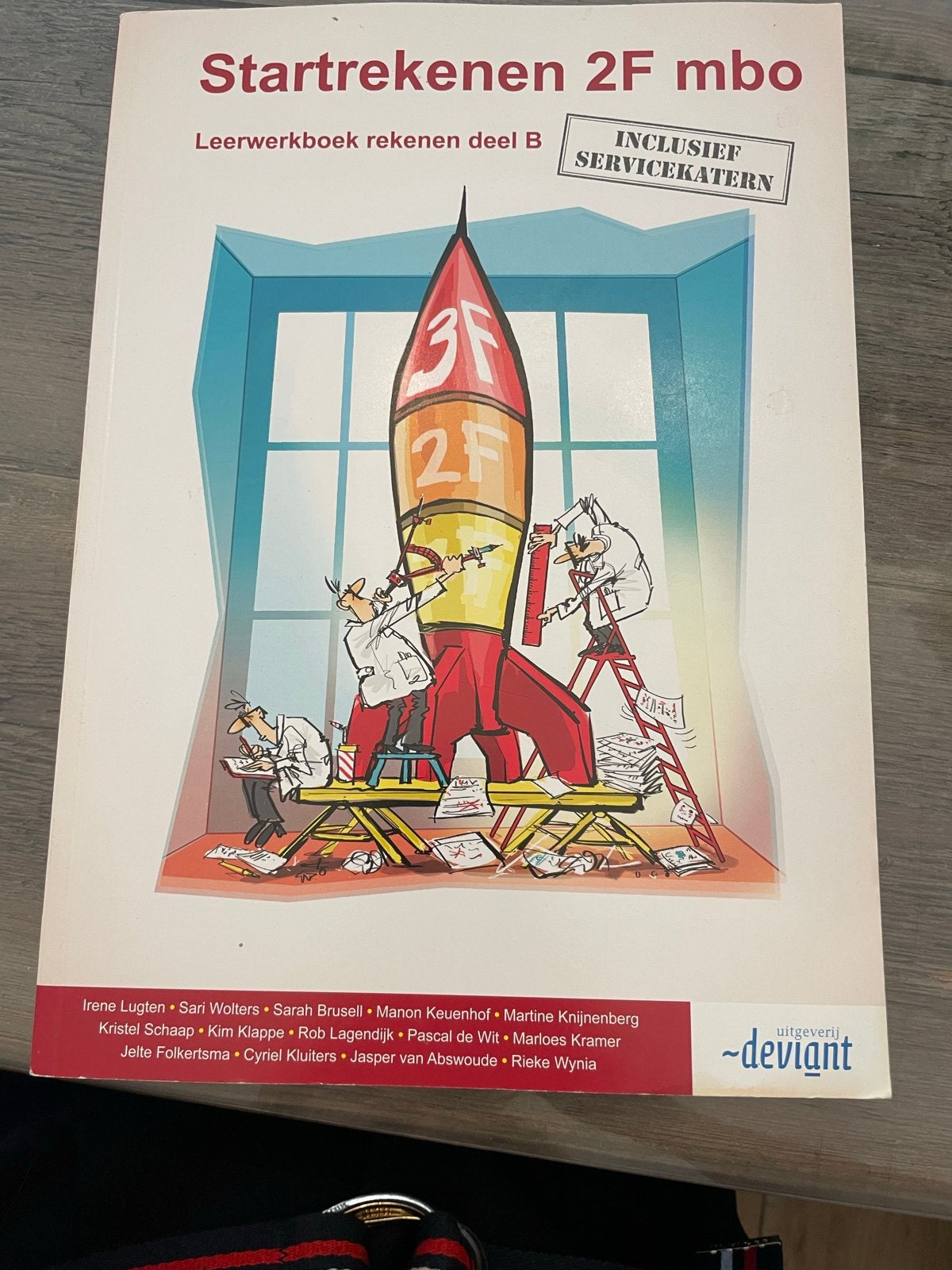Startrekenen 2F MBO Leerwerkboek rekenen deel B, Boeken, Ophalen of Verzenden, Nieuw, Overige niveaus, Overige vakken