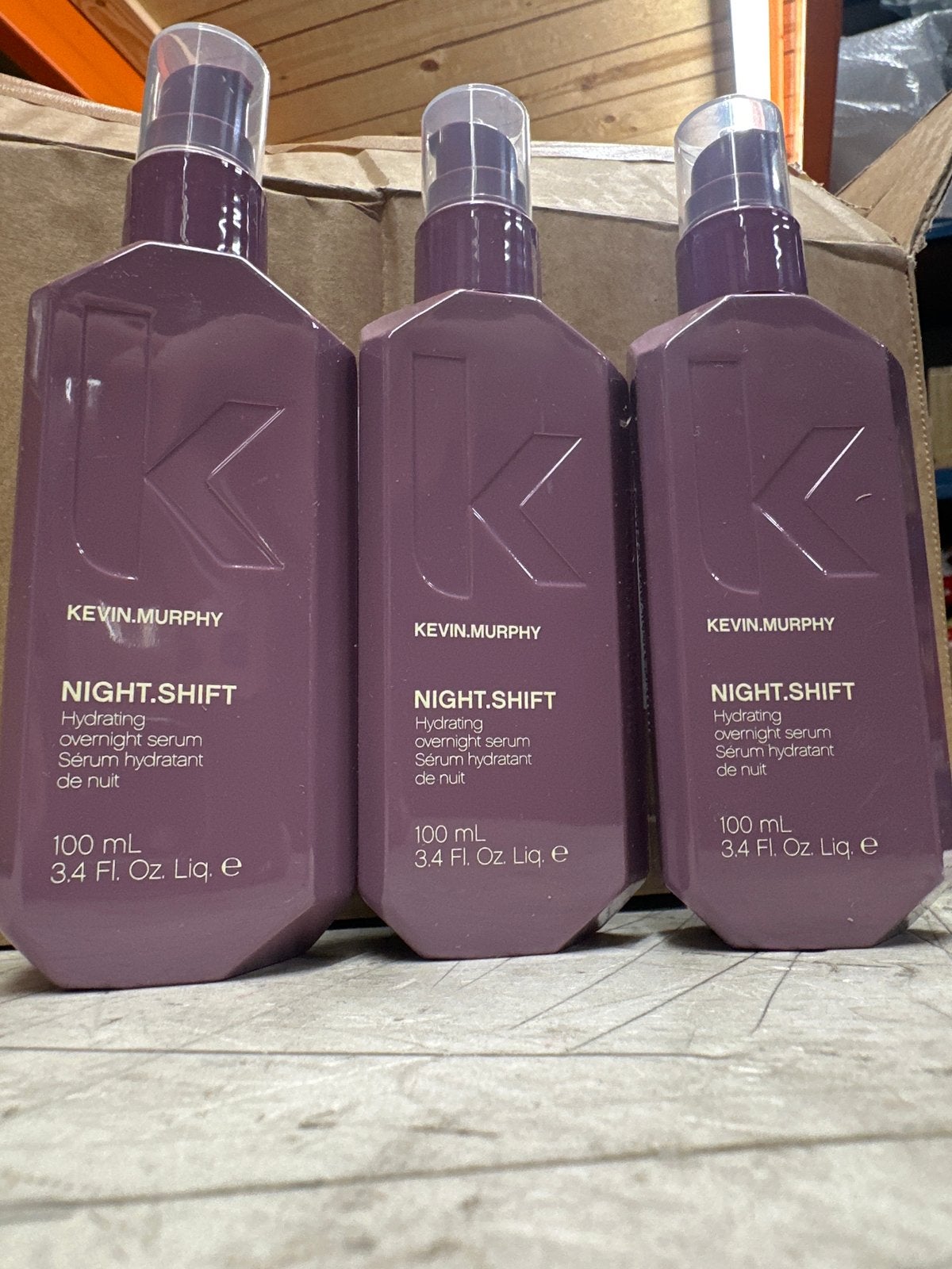 3x Kevin Murphy Night.Shift Hydrating Overnight Serum 100ml, Sieraden, Tassen en Uiterlijk, Uiterlijk | Haarverzorging, Nieuw