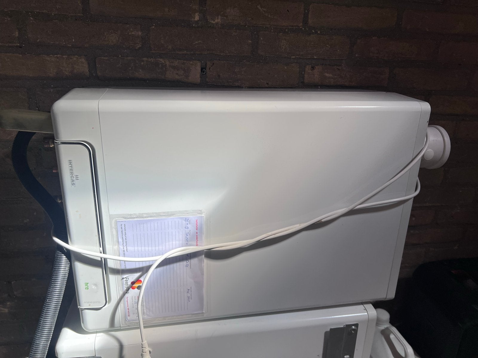 Intergas Kombi Kompakt HRE 28/24 A CV-ketel uit 2020, Gebruikt, Hoog rendement (Hr), Cv-ketel of Combi-ketel, Ophalen of Verzenden