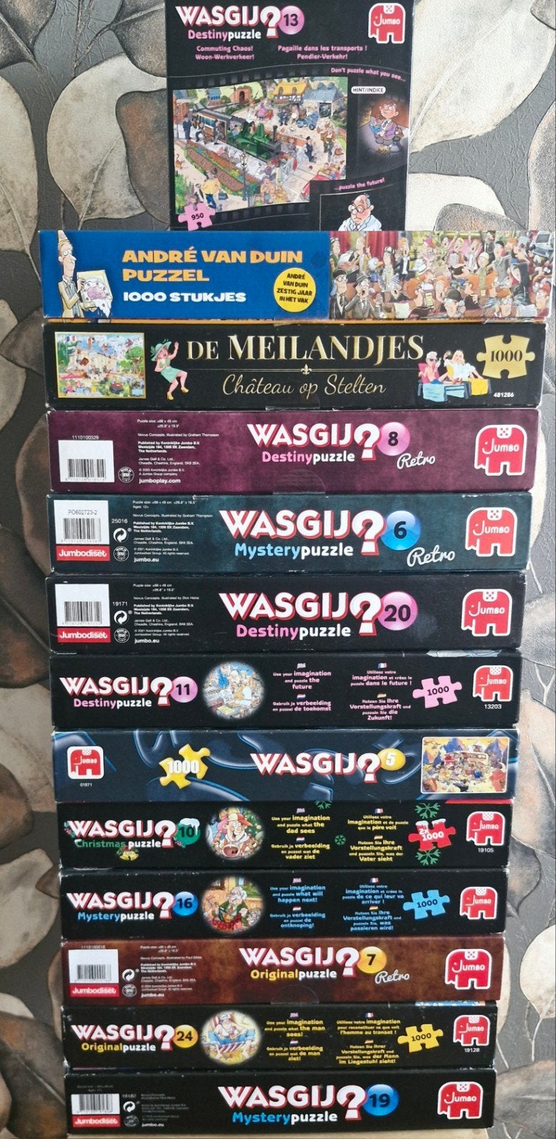 Wasgij puzzels Te Koop +Diversen, Ophalen, 500 t/m 1500 stukjes, Gebruikt