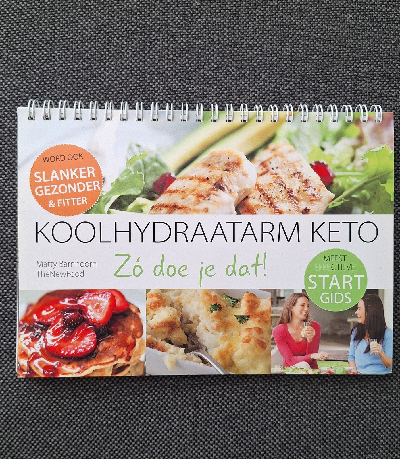 Koolhydraatarm Keto: Zo doe je dat! - Matty Barnhoorn, Hoofdgerechten, Gezond koken, Ophalen of Verzenden, Zo goed als nieuw