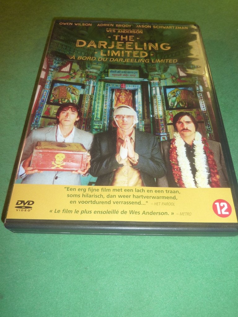 The Darjeeling limited Wes Anderson dvd, Verenigde Staten, Engels, Verzenden, Komedie