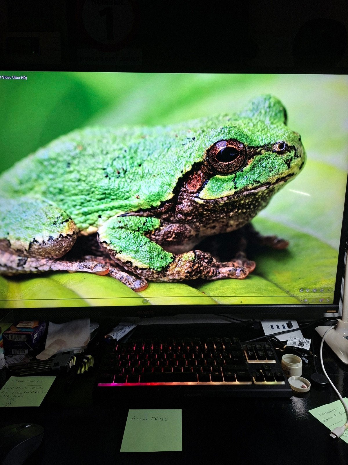 Foto 4 van 4K Monitor Aorus FV43U Gaming monitor