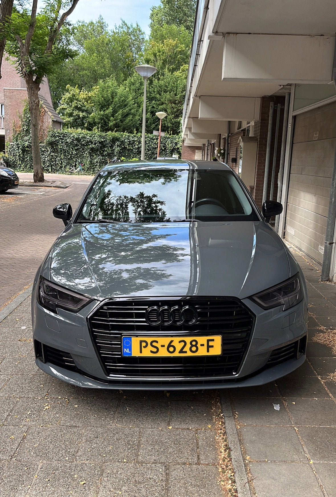 Audi A3 1.0 Tfsi 116pk 2017 Grijs, Stof, 620 kg, Origineel Nederlands, Handgeschakeld
