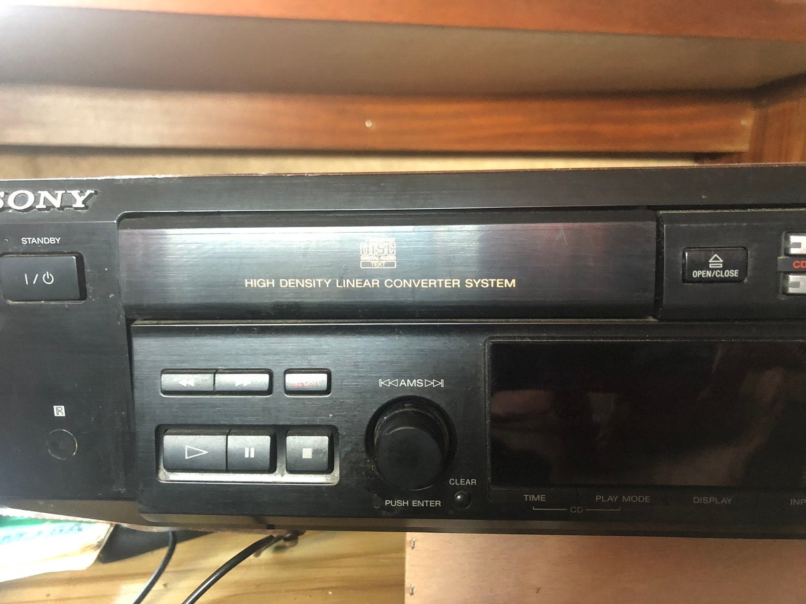 Sony minidisc en cd combinatie mxd-d3 met afstandsbediening, Ophalen of Verzenden, Minidisc-recorder
