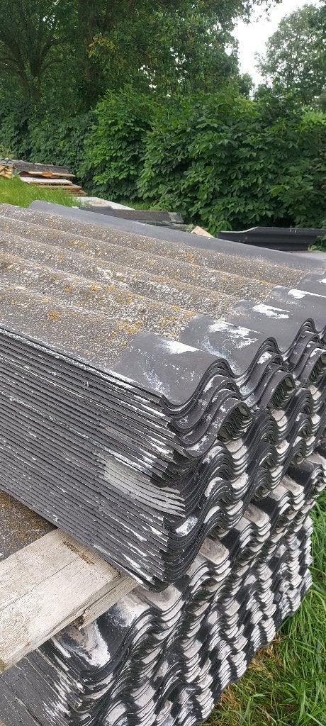 golfplaten asbest vrij, Ophalen, Overige materialen, Gebruikt, Zwart