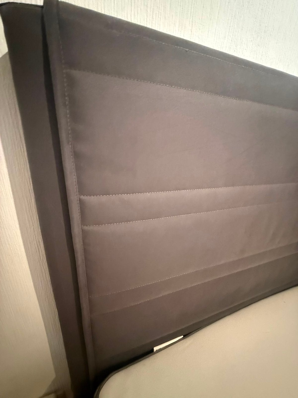 Tweepersoonsbed 180x200 cm met hoofdbord, Huis en Inrichting, Slaapkamer | Bedden, Ophalen, Gebruikt, Tweepersoons, 180 cm