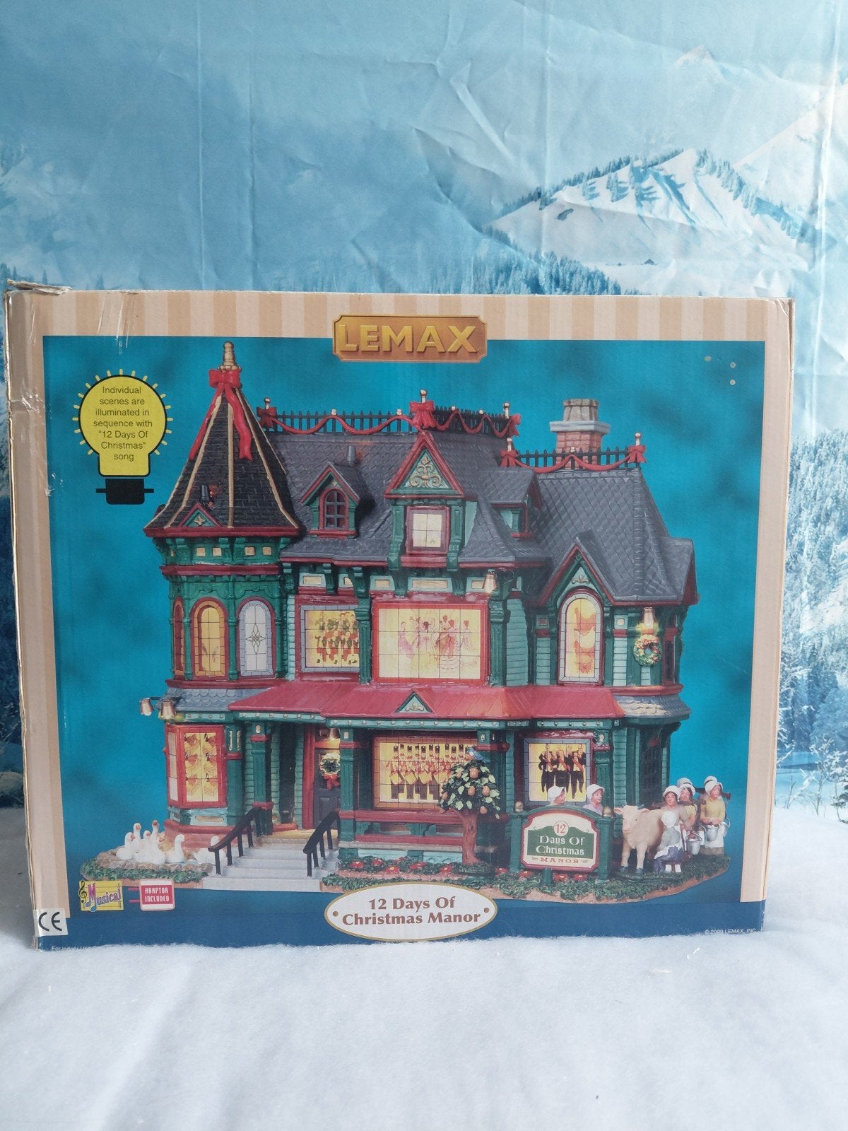 Lemax 12 Days of Christmas Manor, Diversen, Ophalen of Verzenden, Zo goed als nieuw