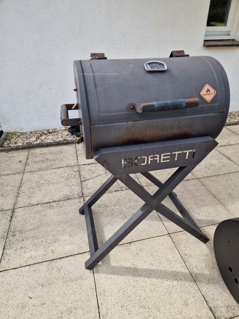 Boretti Fratello bbq + nieuwe ton - Z.G.A.N. na opknapbeurt, Tuin en Terras, Ophalen, Gebruikt, Boretti
