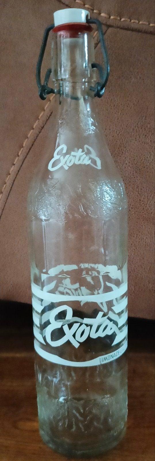 Vintage Exota limonade fles met beugelsluiting, Ophalen of Verzenden