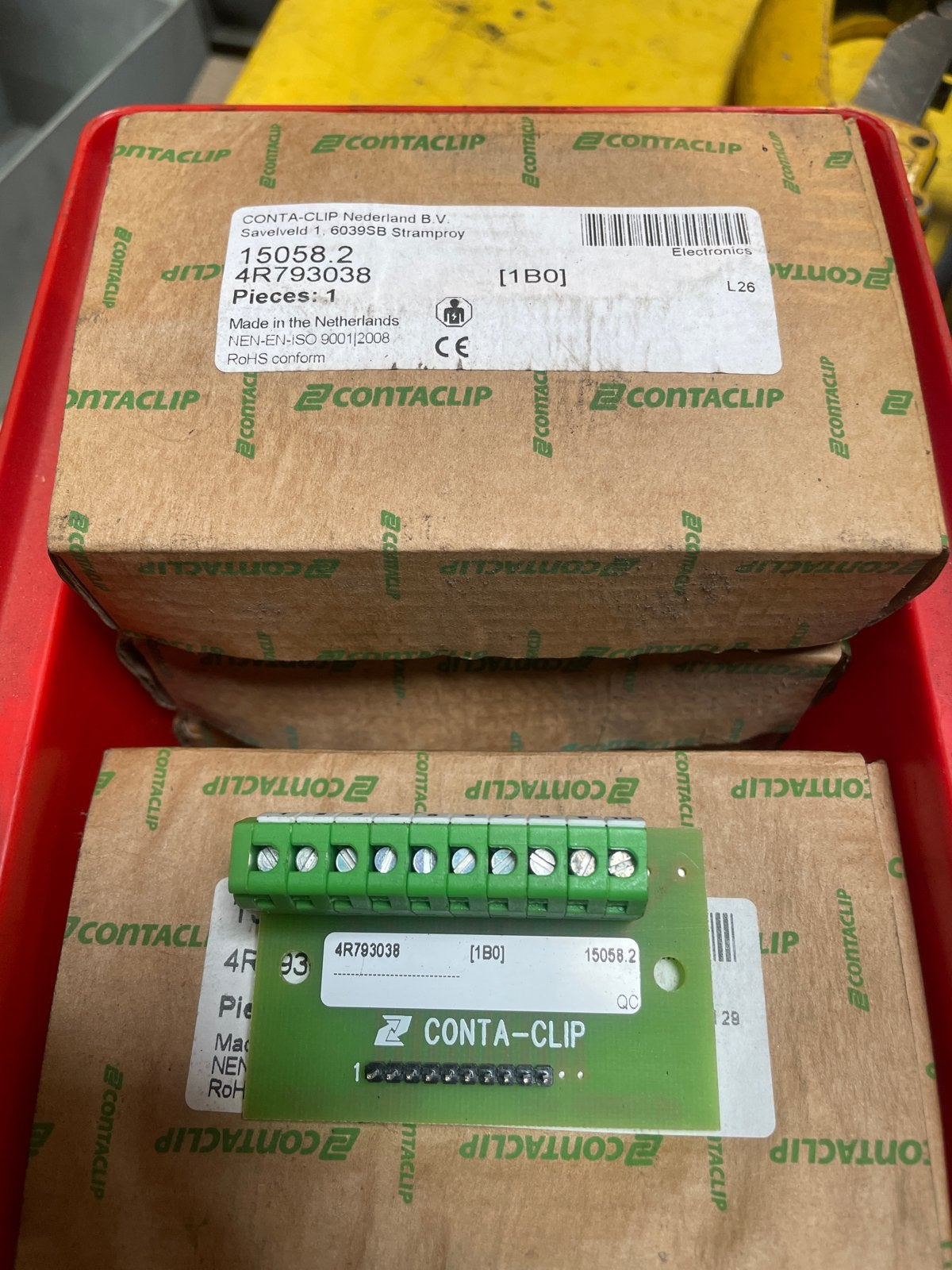 9x Nieuwe CONTA-CLIP Diode Modules 15058.2 - Industrieel, Ophalen, Nieuw