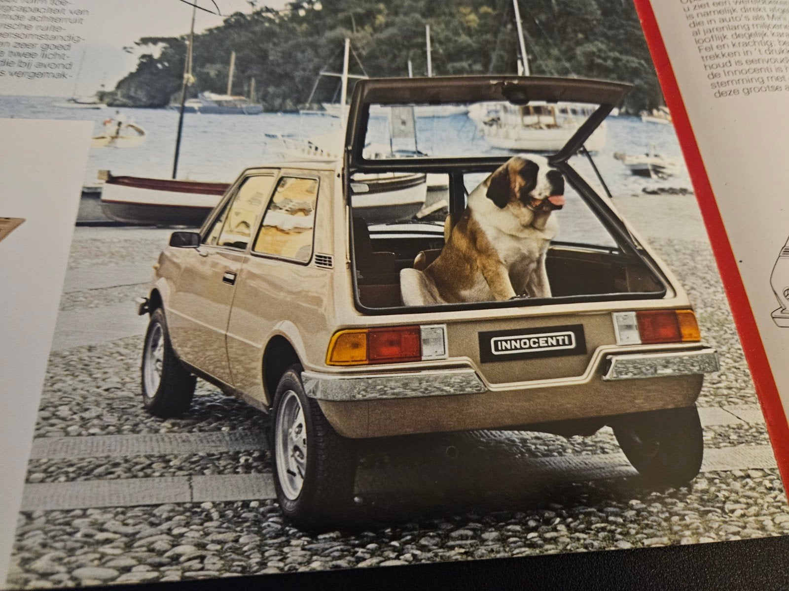 Brochure Innocenti 90 & 120, Ophalen of Verzenden, Zo goed als nieuw, Overige merken