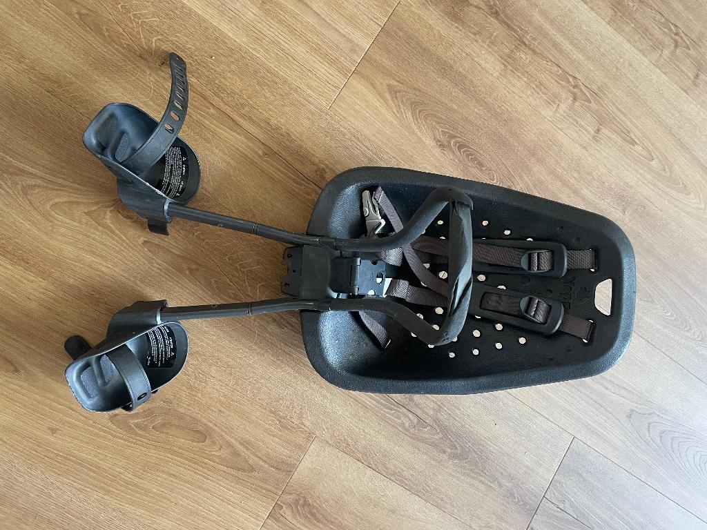 Yepp Voorzitje Fietsstoel zónder Adapter Zwart, Ophalen, Yepp, Voorzitje, Gebruikt