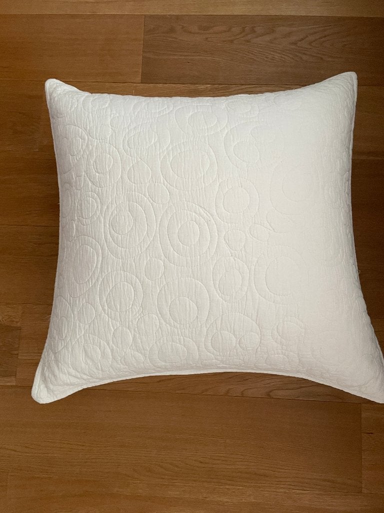 Frisse "Design" kussen voor op bank of bed, Ophalen, Gebruikt, Overige kleuren, Vierkant