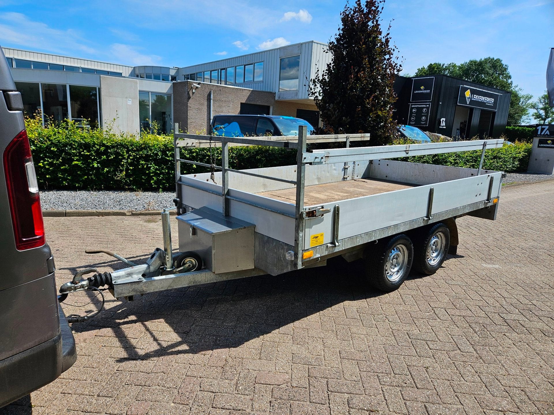 Solide 2000 LBU Te koop nette aanhanger 3.30m bij 1.85 m, Gebruikt