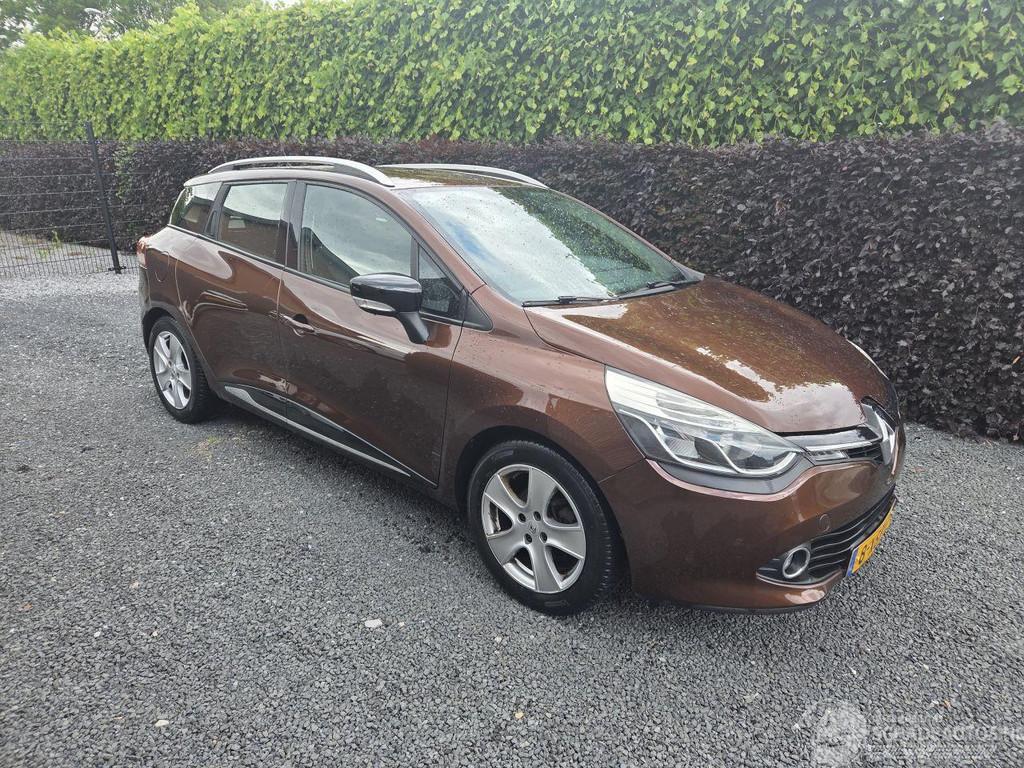 Renault Clio 0.9 TCe Dynamique (bj 2014), Auto diversen, Schadeauto's, 898 cc, Bruin, Renault, Stationwagon