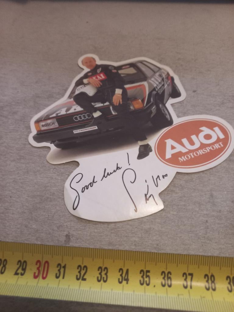 Audi motorsport, Ophalen of Verzenden, Zo goed als nieuw