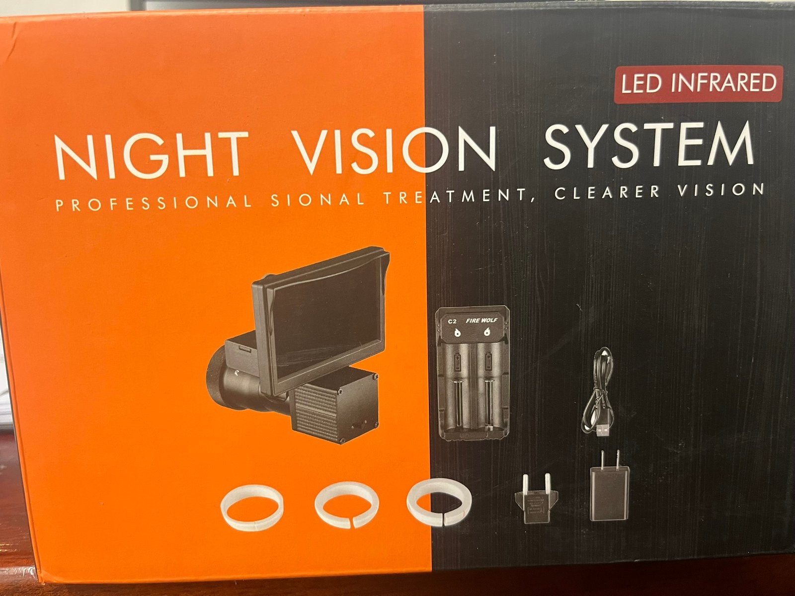 Infrarood nacht richtkijker.  Night Vision System, Ophalen of Verzenden, Zo goed als nieuw