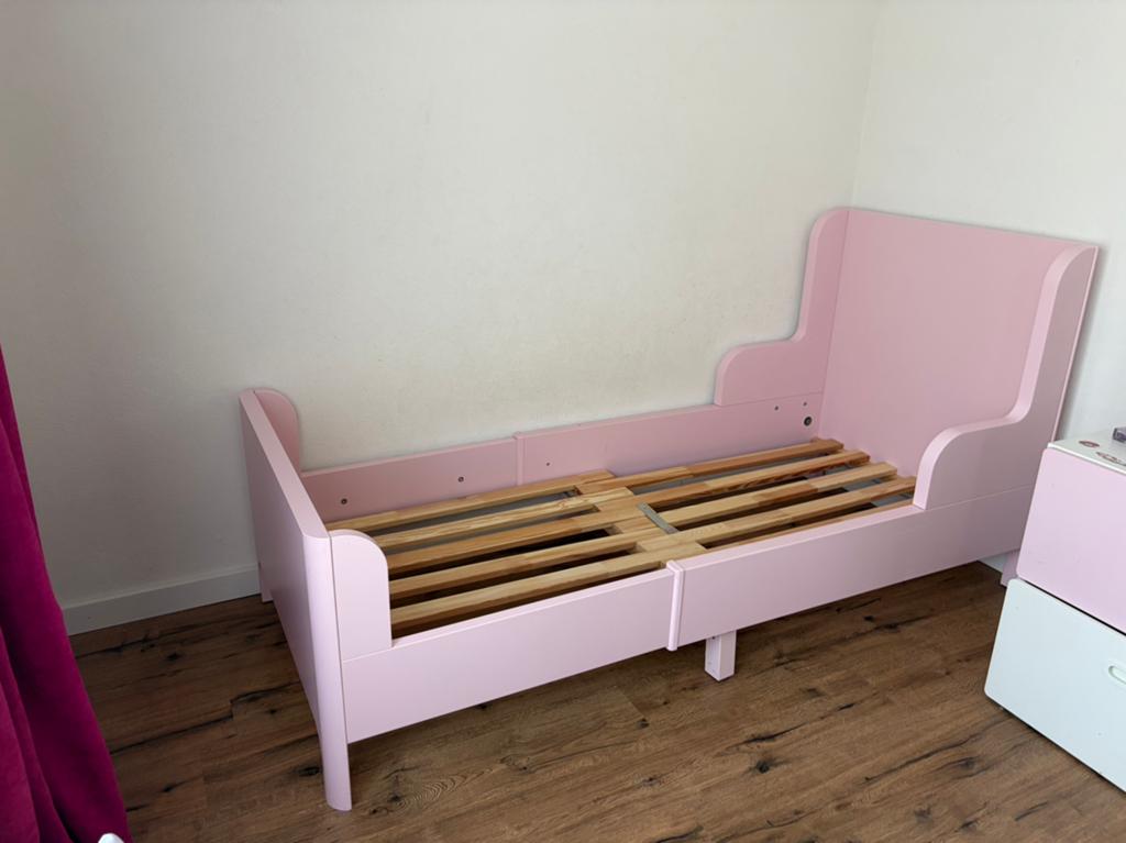 İkea 2x meegroeibed en Ladekast, Kinderen en Baby's, Ophalen of Verzenden, Zo goed als nieuw, 180 cm of meer, 85 tot 100 cm