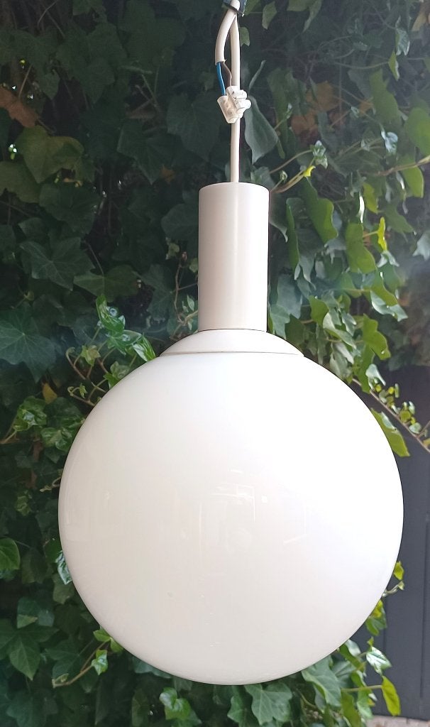 bol lamp /hanglamp -Dutch design jaren 60- design Aldenkamp, Huis en Inrichting, Gebruikt, Dutch design  - Space  Age  vintage bol - retro - sixties