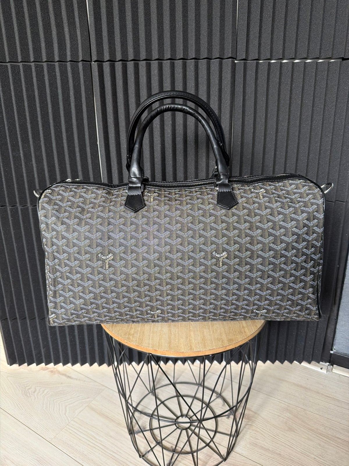 Goyard Duffel Bag Zwart - Nieuw, 40 tot 60 cm, 20 tot 30 cm, Zwart, Ophalen of Verzenden