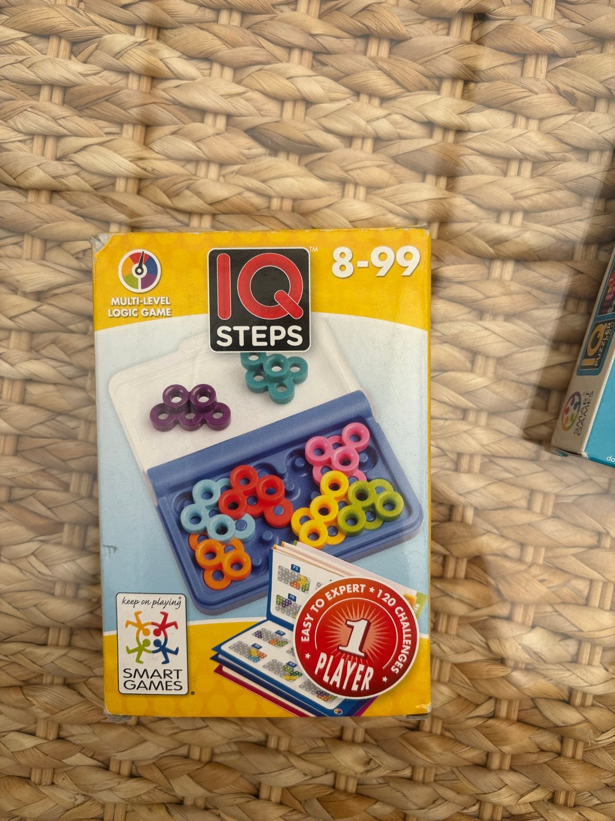 SmartGames IQ Steps - Multi-level logisch spel, Ophalen of Verzenden, Zo goed als nieuw, Overige typen
