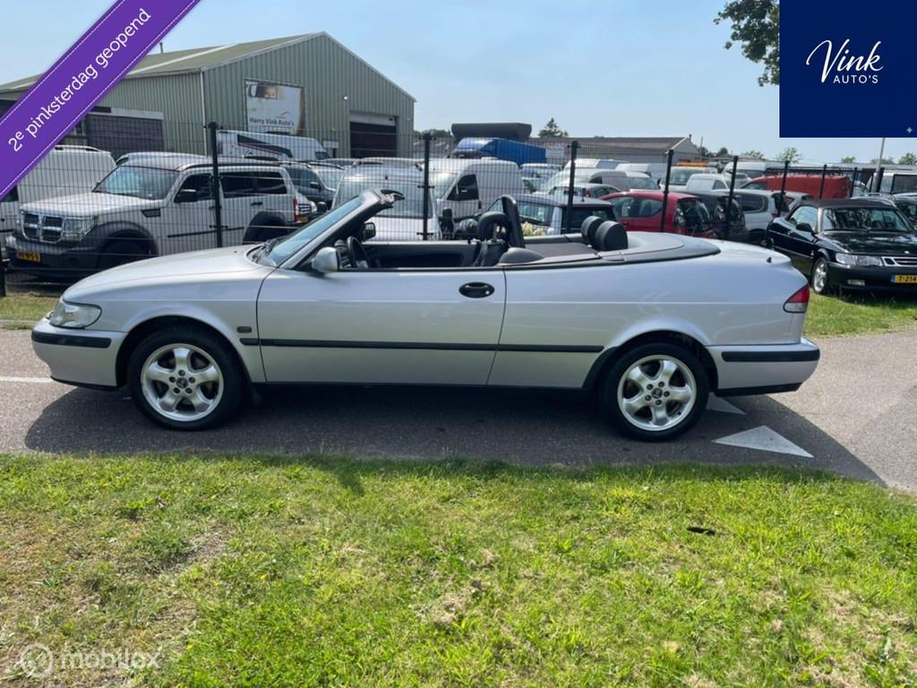 Saab 9-3 Cabrio 2.0t Senses Edition | Turbo | IN TOP STAAT |, Auto's, Voorwielaandrijving, Gebruikt, Zwart, 4 cilinders
