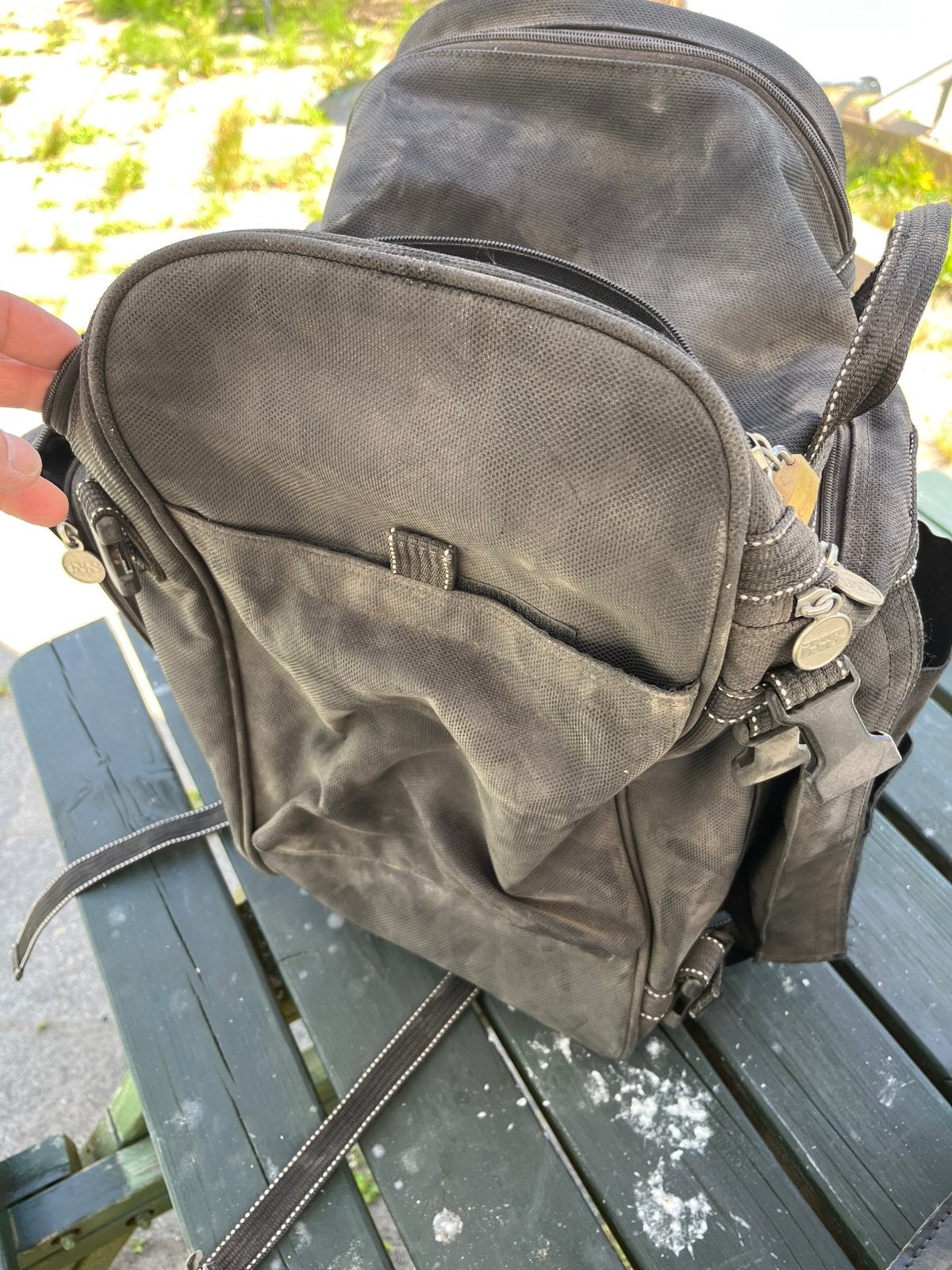 Motor tas voor de sissybar, Motoren, Ophalen, Gebruikt