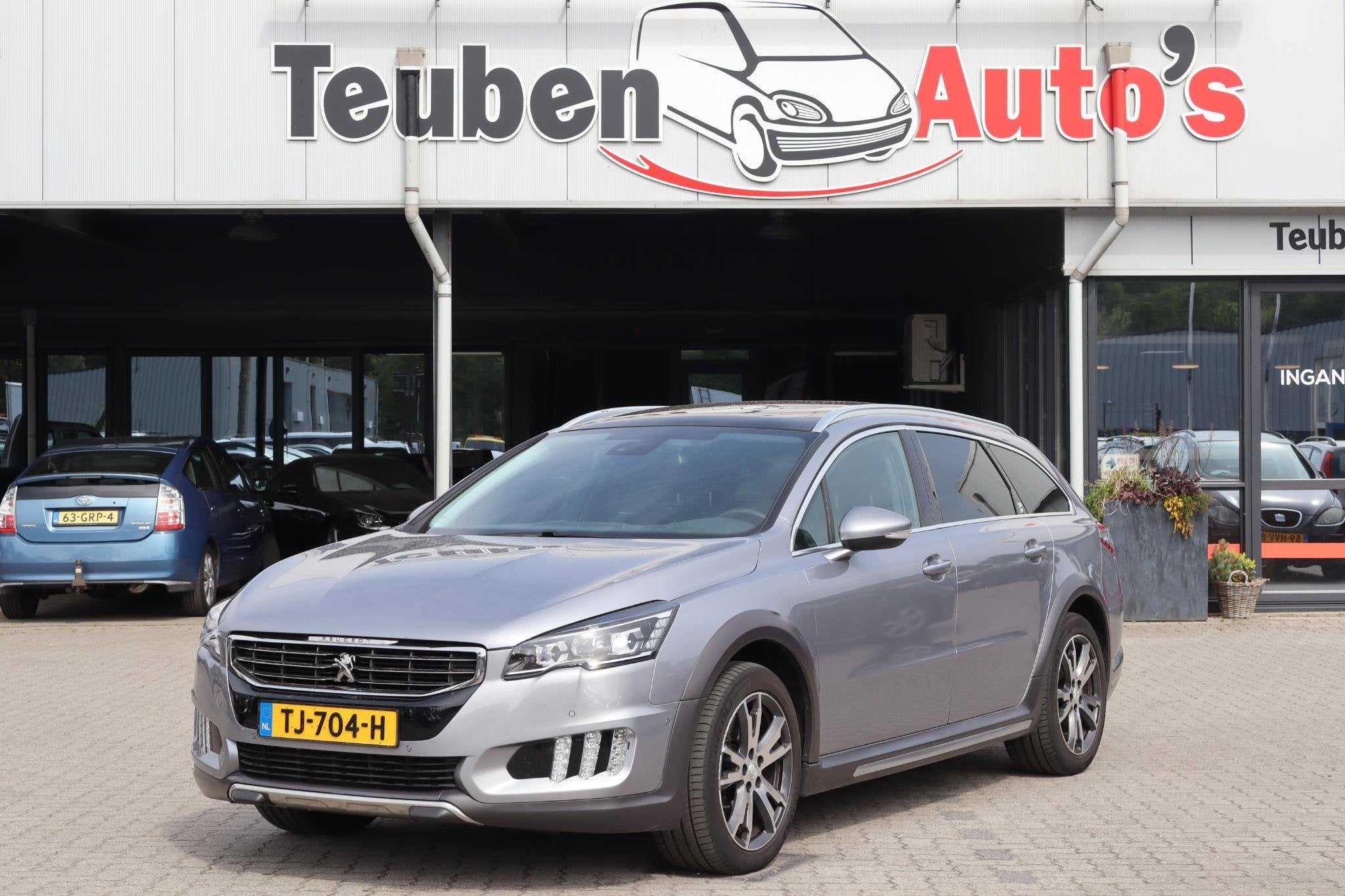 Peugeot 508 RXH 2.0 HDi HYbrid4 BTW Auto Euro 6, Navigatie,, Auto's, Peugeot, Automaat, Gebruikt, 4 cilinders, Leder