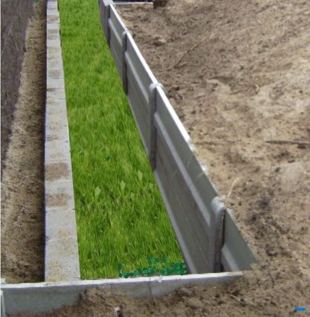 keerwandplaten keerwand grondkering platen wand kering muur, Ophalen, Nieuw